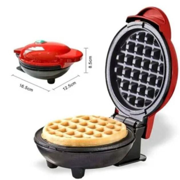 Mini Wafflera Pequeña Eléctrica