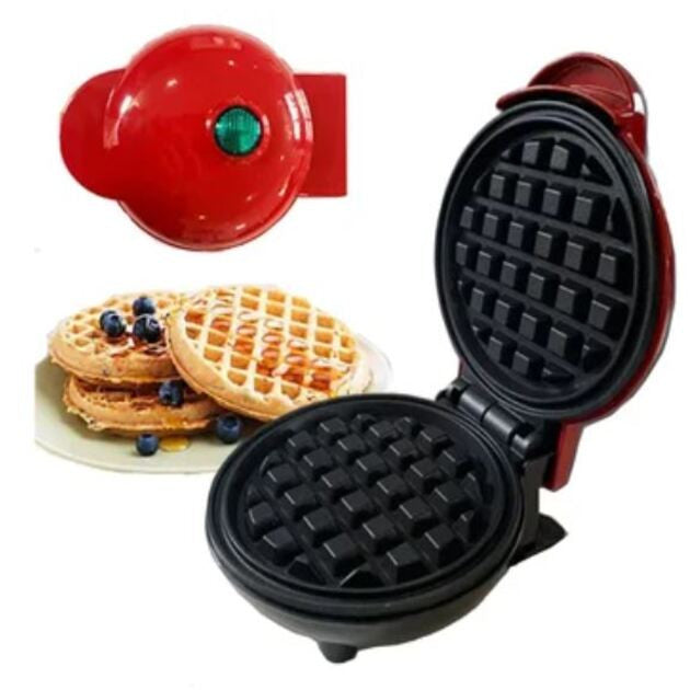 Mini Wafflera Pequeña Eléctrica